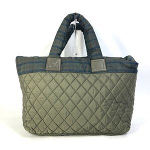 CHANEL Green Tote Bag